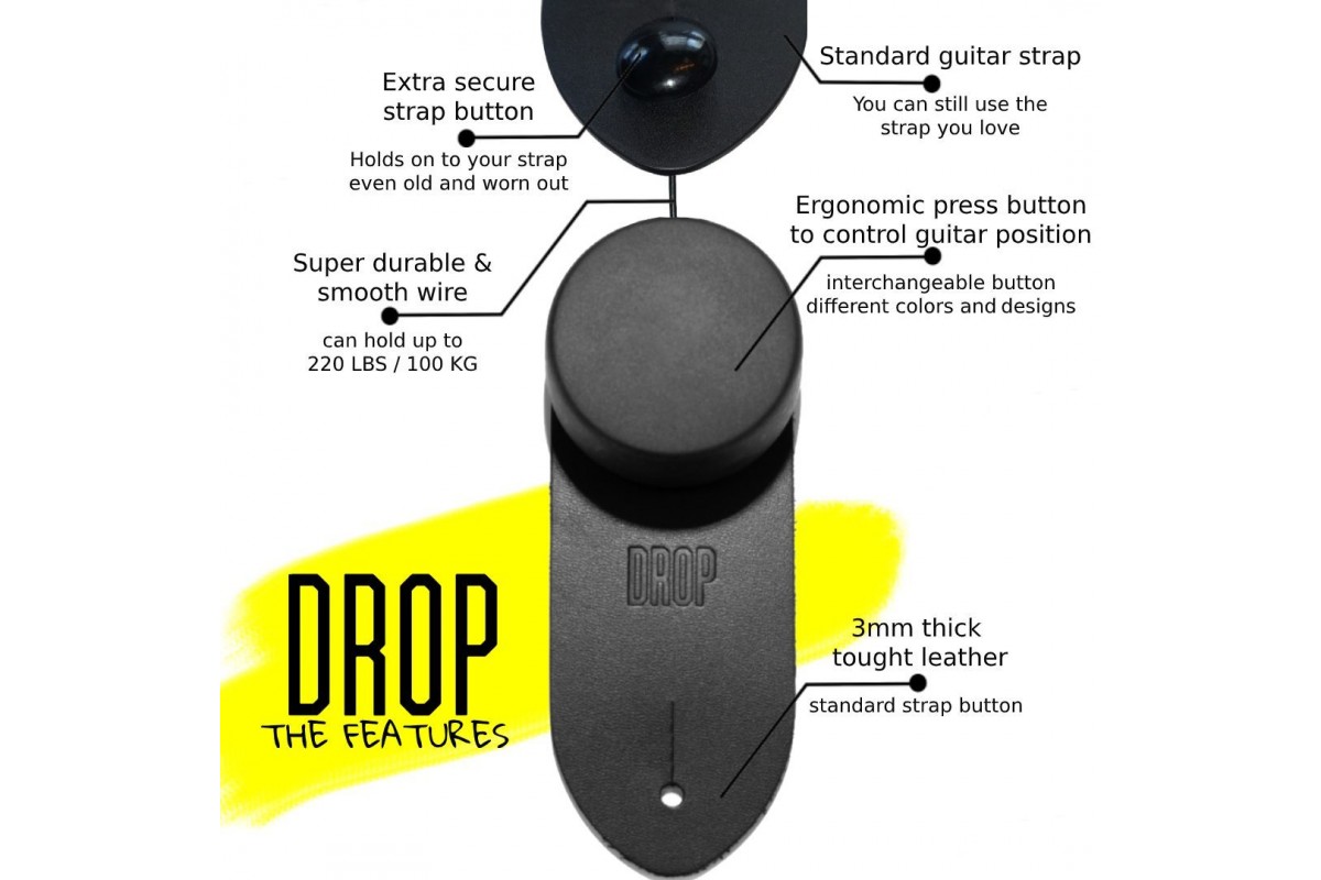 Drop Strap DROP Guitar Strap Adjuster